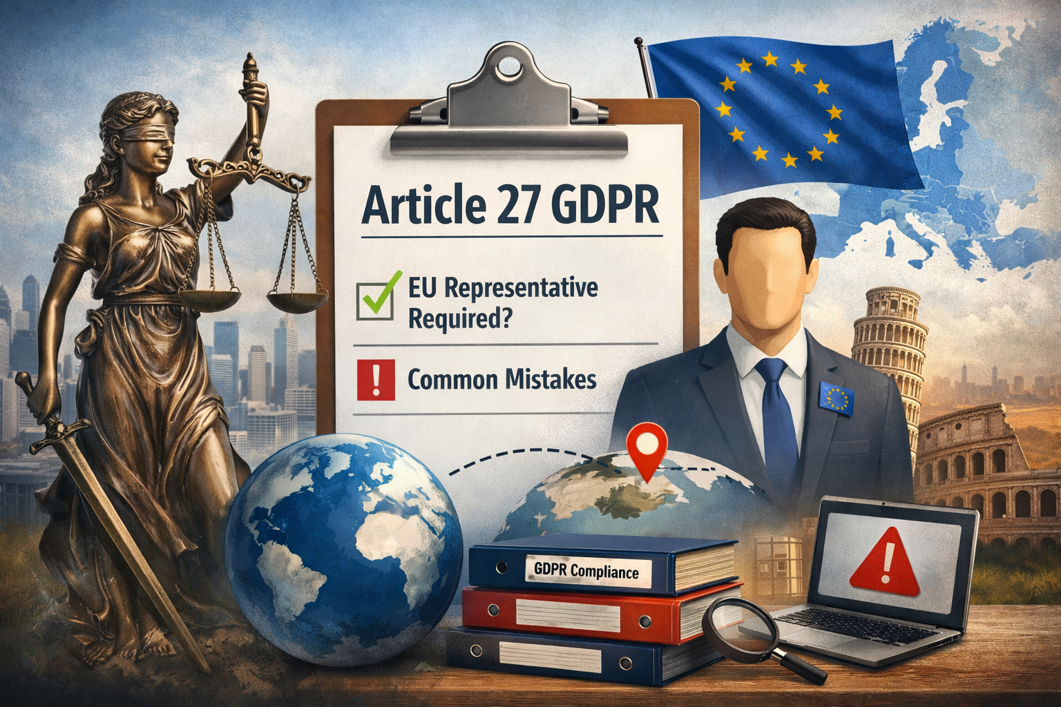 Article 27 GDPR for Non-EU companies: when is an EU representative required and why it is often mishandled?